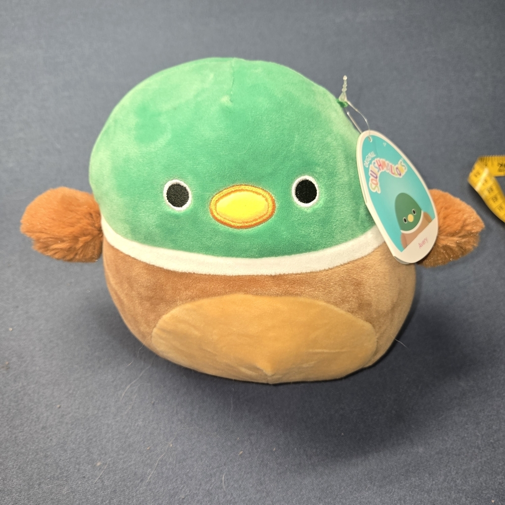 NWT Squishmallows Avery Mallard Duck Plush Stuffed Animal 8” Farm Squad